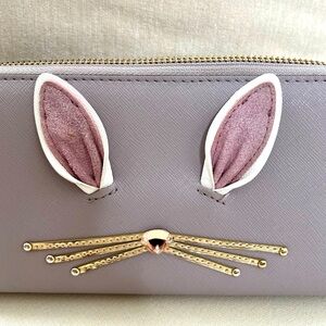 Kate Spade ♠️ Purple Bunny Wallet